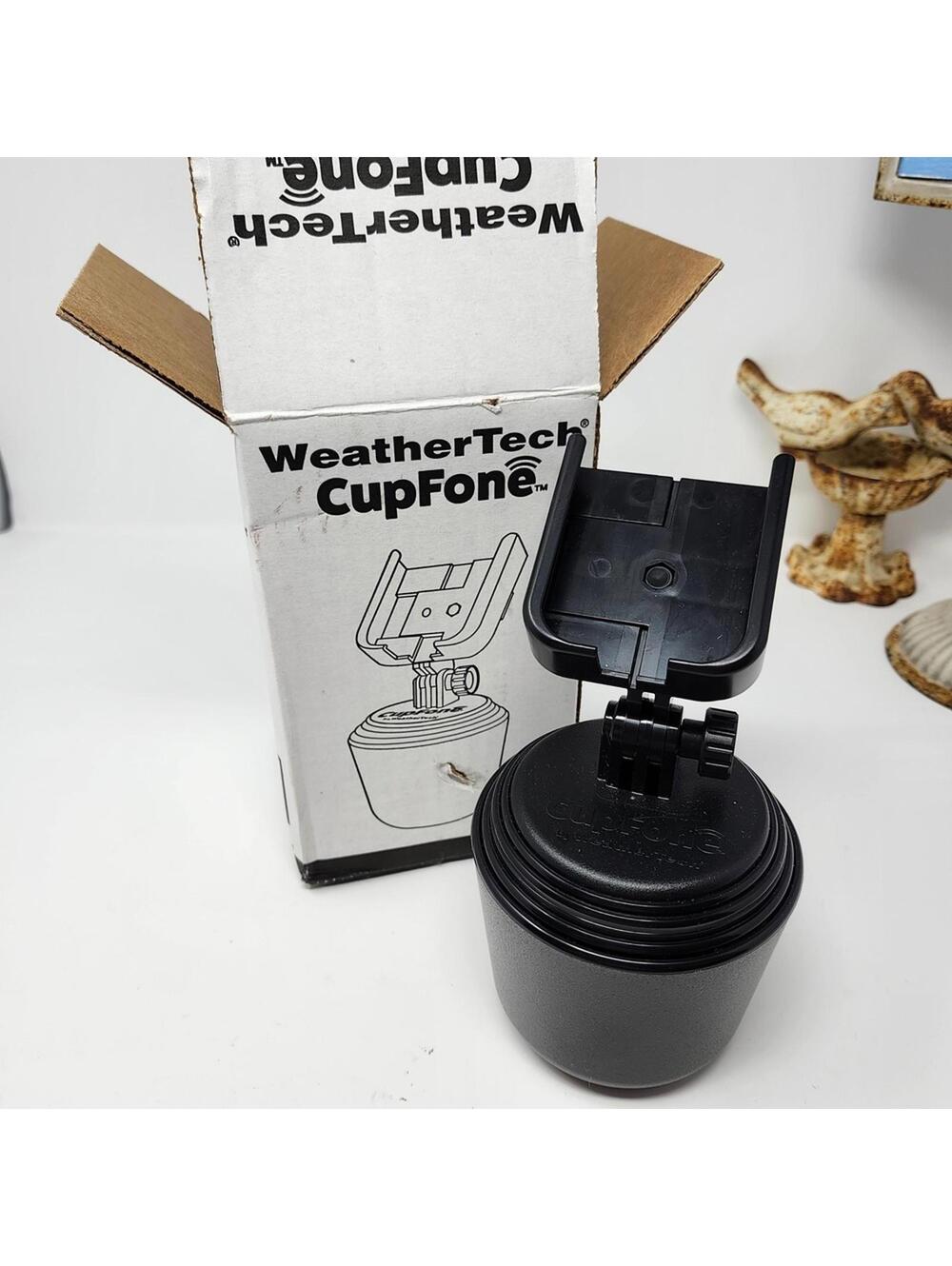 WeatherTech CupFone Universal Portable Cell Phone Holder Car Mount 360
